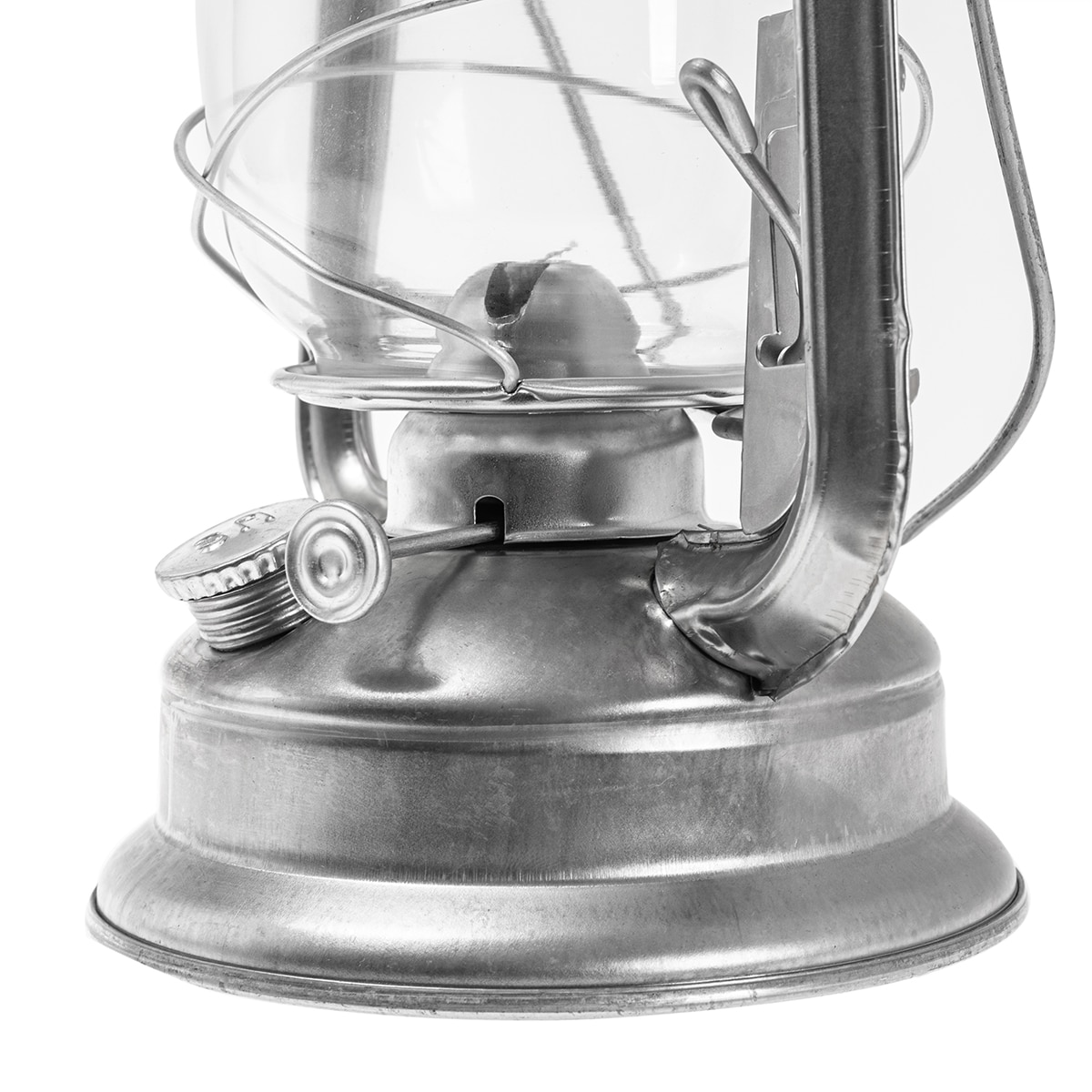 Mil-Tec Oil Lamp 28 cm - silver