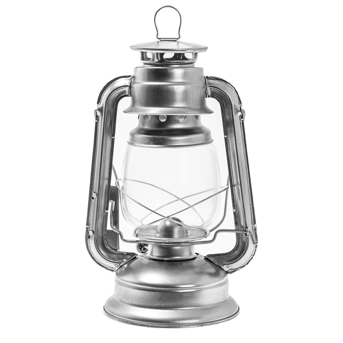 Mil-Tec Oil Lamp 28 cm - silver