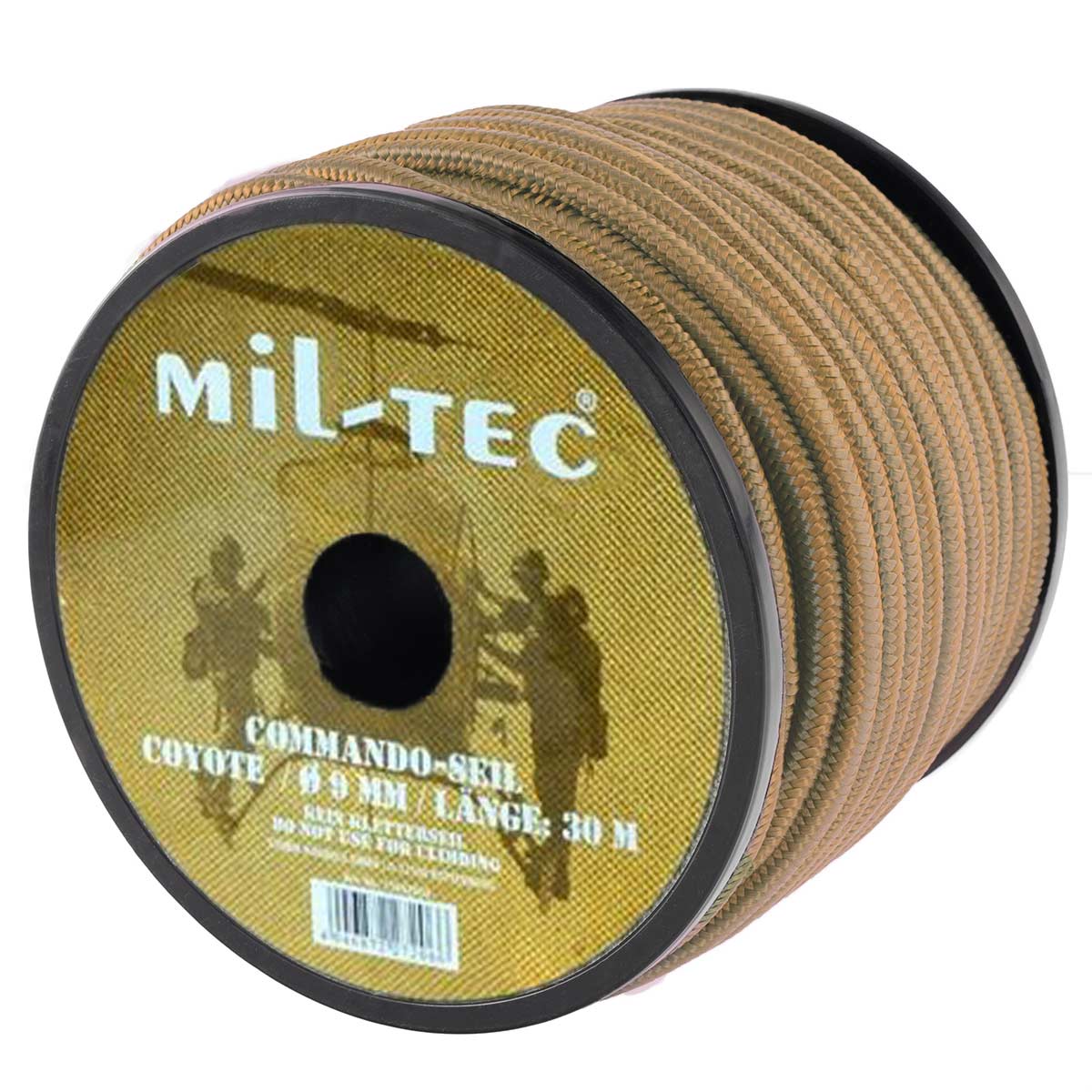 Mil-Tec Cord Commando 30 m x 9 mm - Coyote