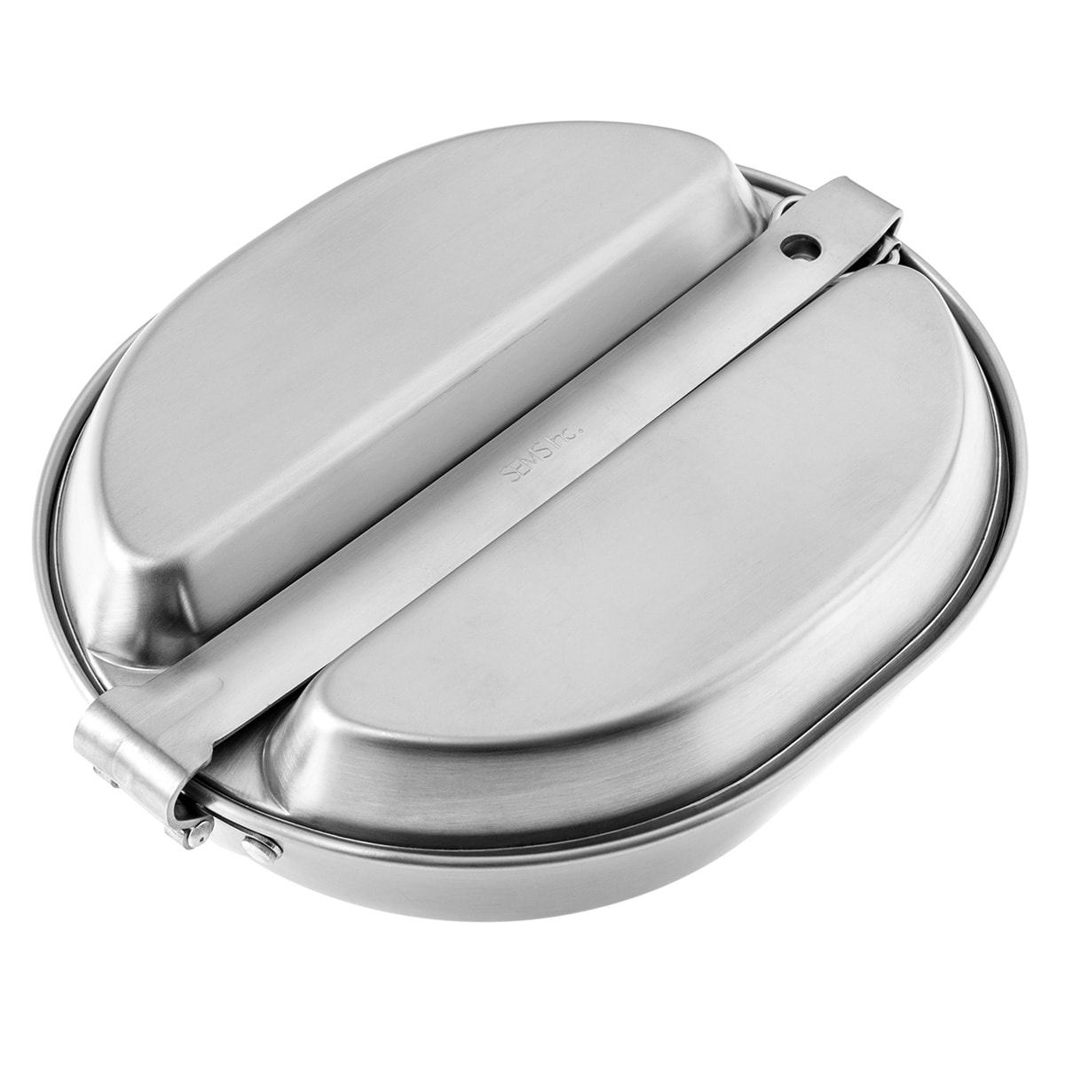 Mil-Tec 2-piece Steel Mess Tin with Grip