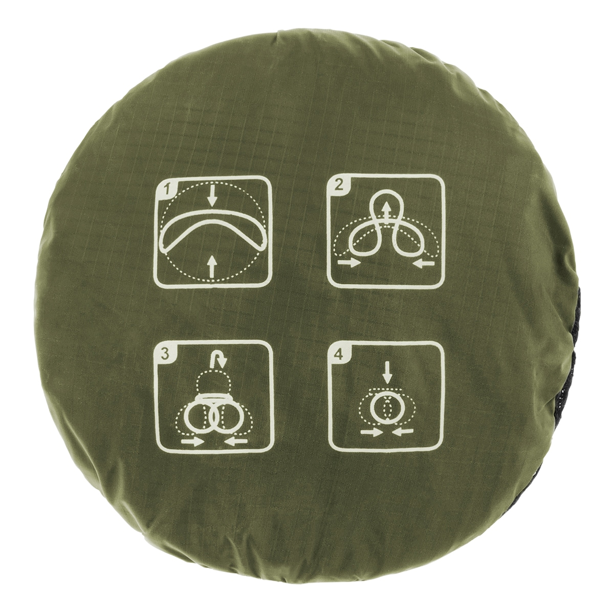 Mil-Tec 10l Folding Travel Bowl - Olive