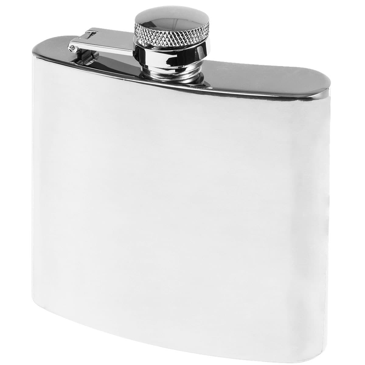 Mil-Tec 140 ml Flask - Silver