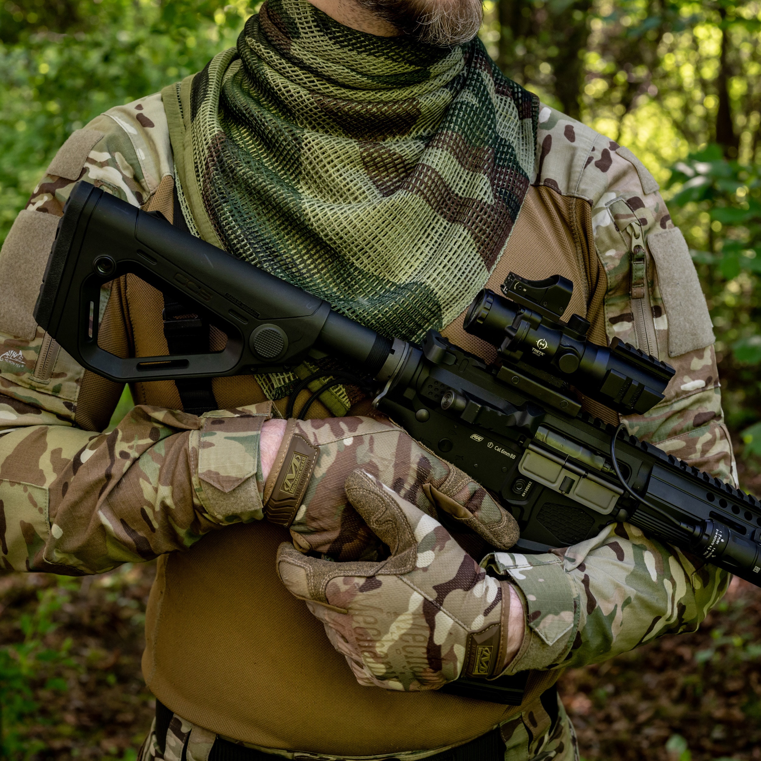 Mil-Tec Personal Camouflage Net - CCE Camo