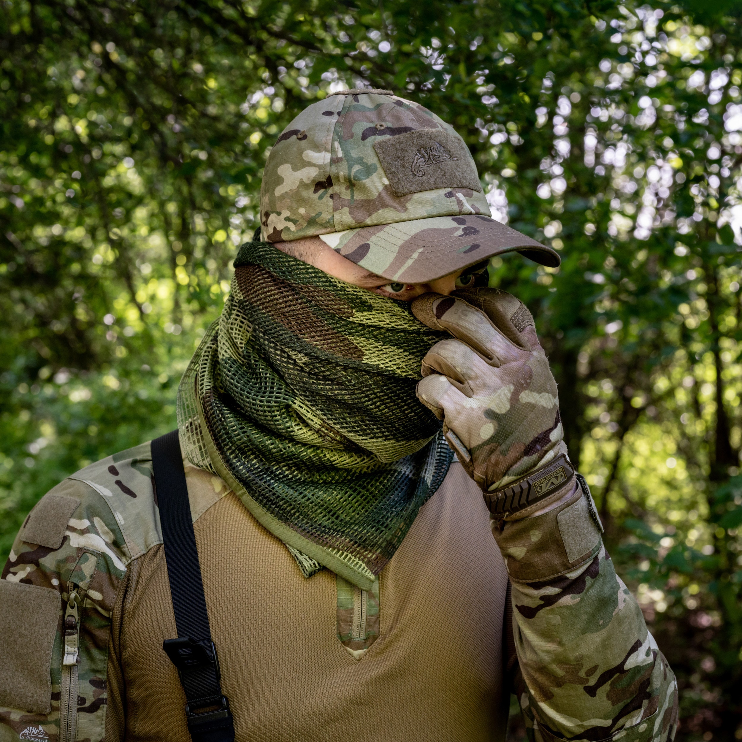 Mil-Tec Personal Camouflage Net - CCE Camo