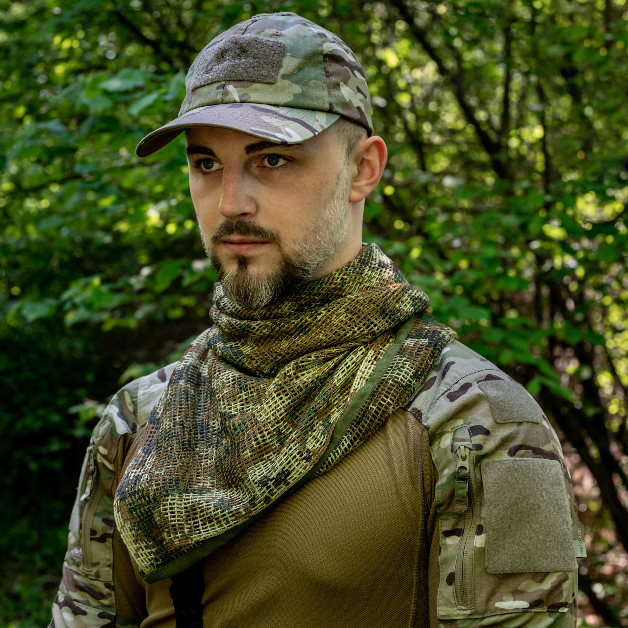 Personal camouflage net Mil-Tec - Flecktarn