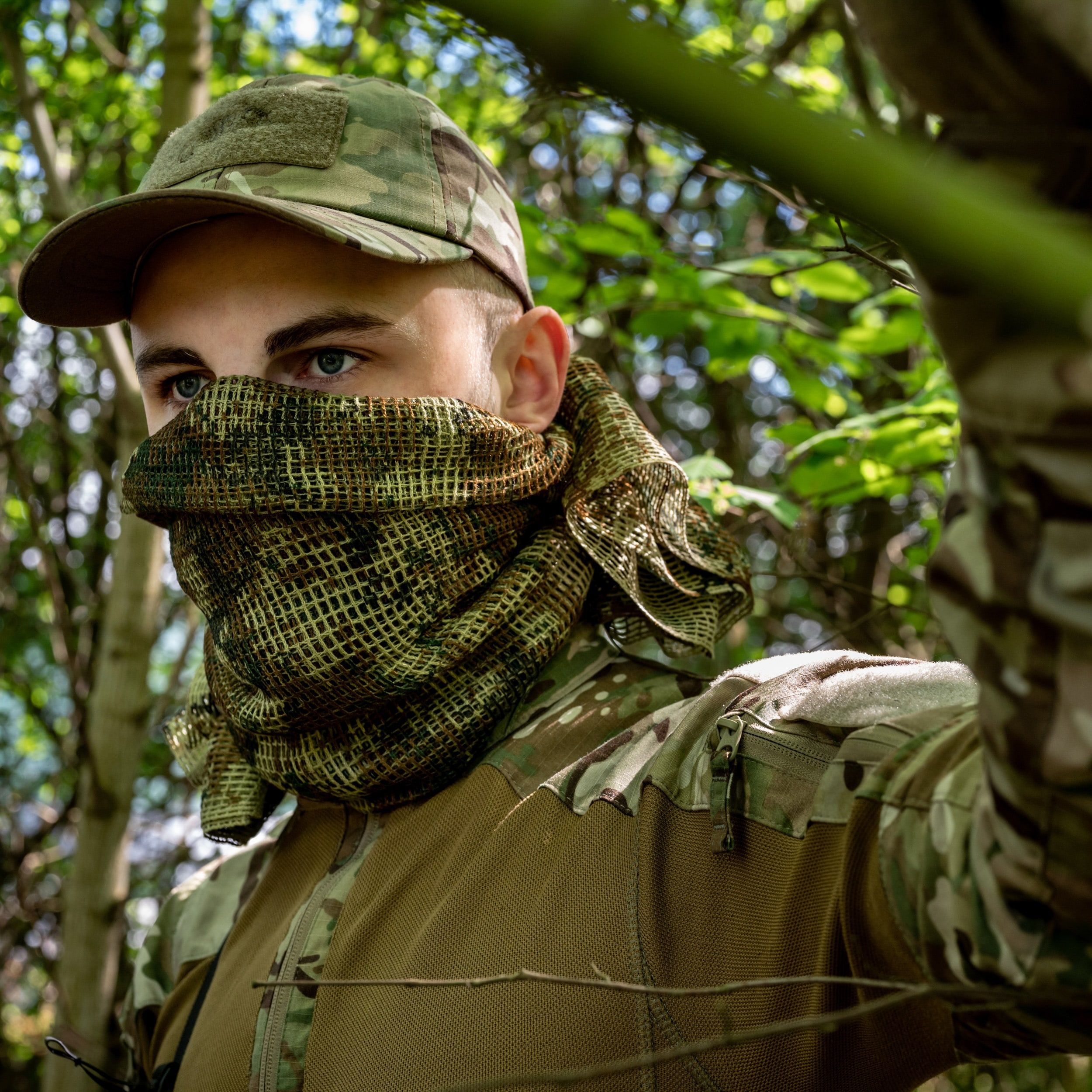 Personal camouflage net Mil-Tec - Flecktarn