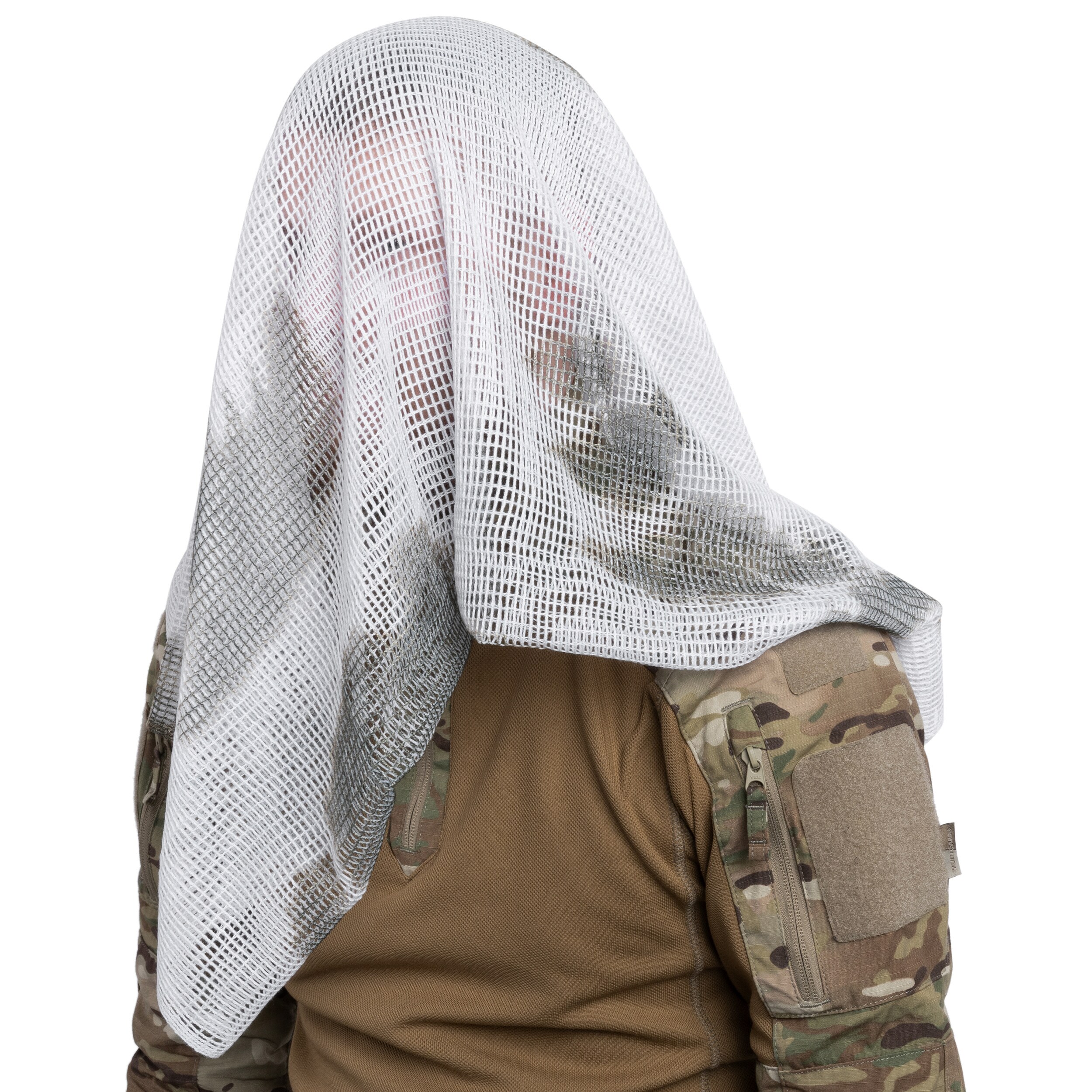 Personal camouflage net Mil-Tec - Snow Camo