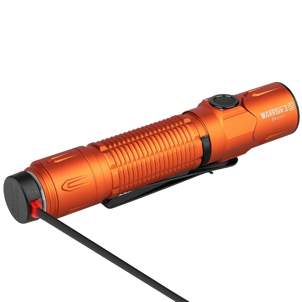 Olight Warrior 3S Limited Edition Orange flashlight - 2300 lumens