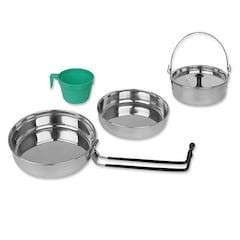 Camping kit Mil-Tec Stainless Steel - 5 elements