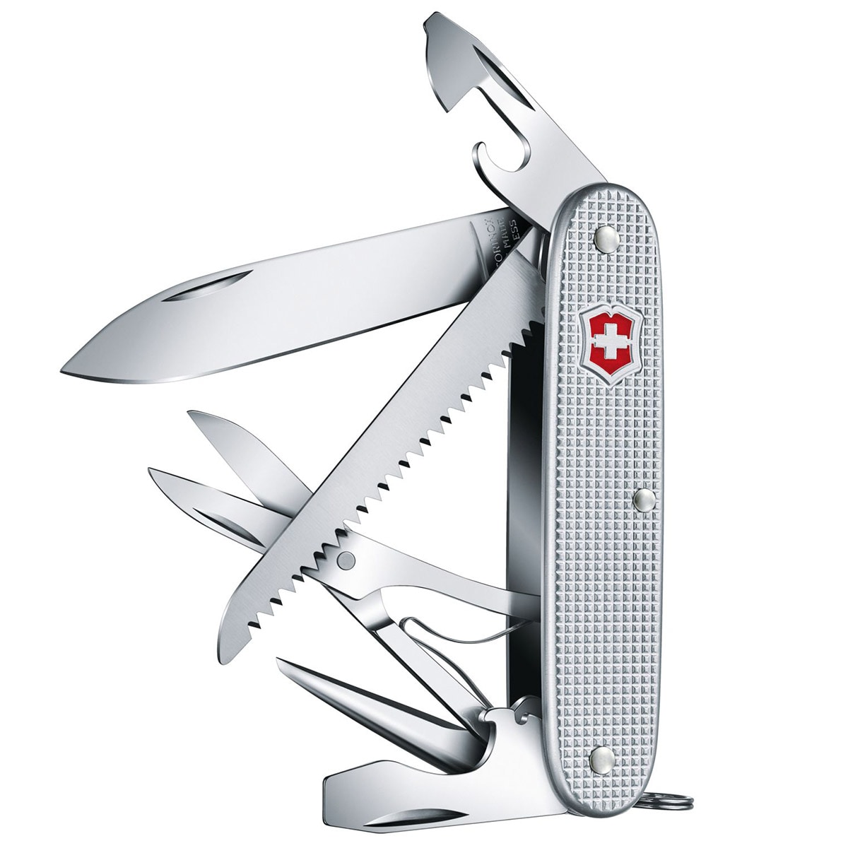 Victorinox Farmer X Pocket Knife Alox Silver