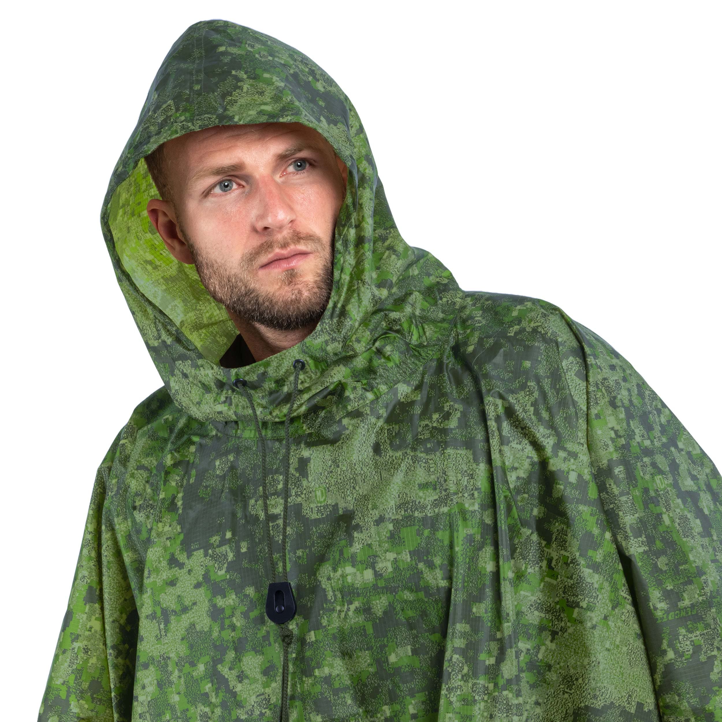 Helikon U.S. Model Poncho - PenCott Wildwood