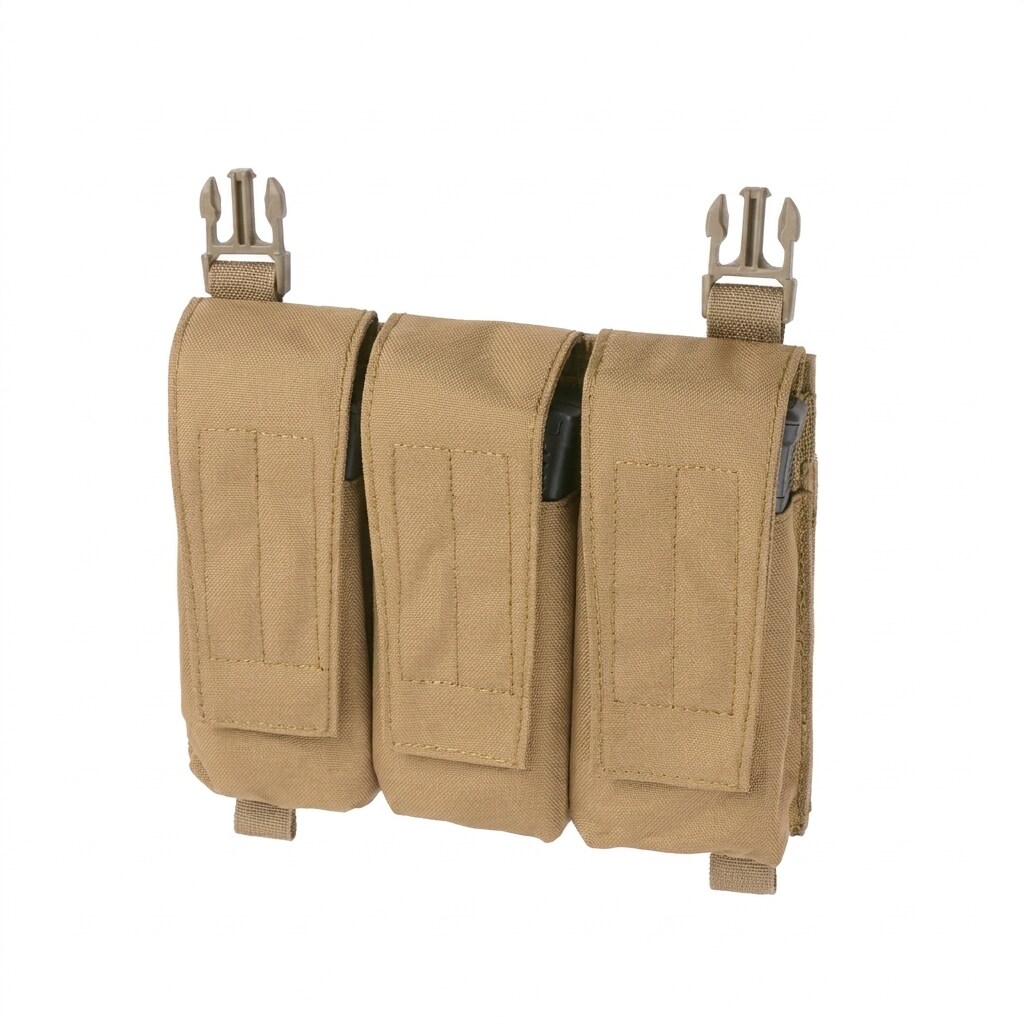 8Fields Triple pouch for M4 / M16 magazines - coyote