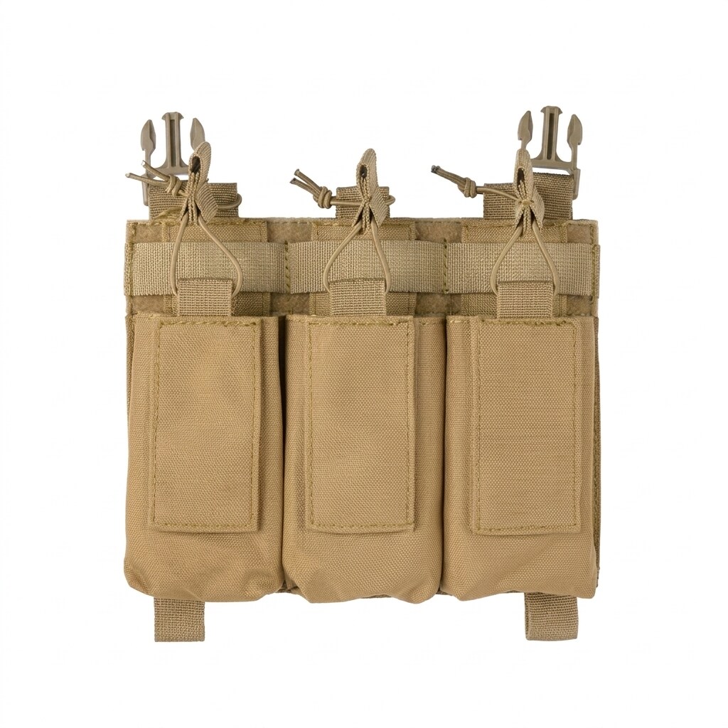 8Fields Triple pouch for M4 / M16 magazines - coyote