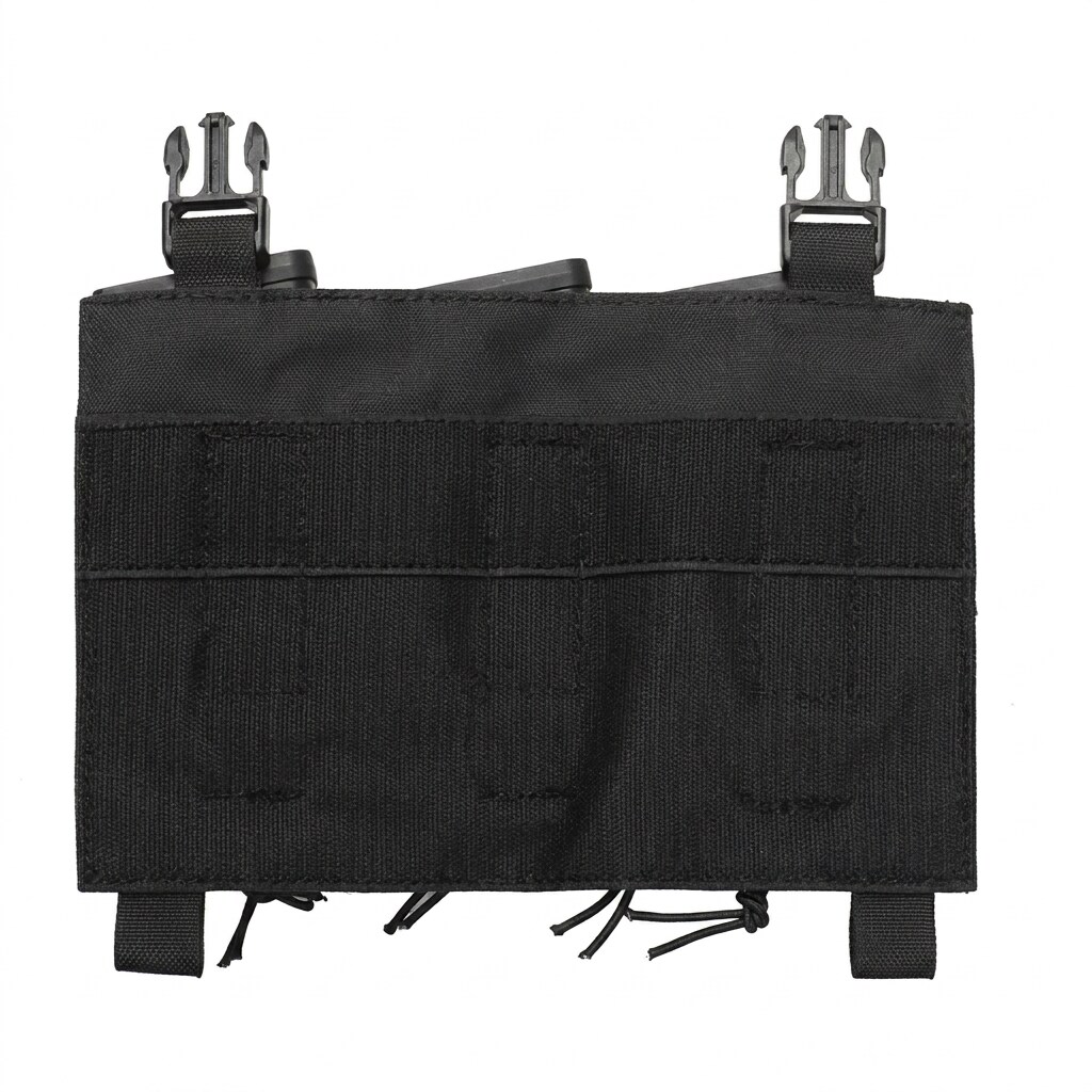 8Fields Buckle Up universal pouch for three magazines - black