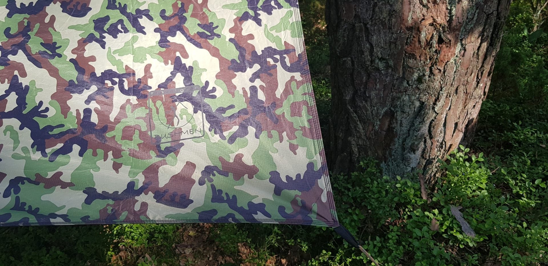 Bushmen Thermo Tarp with an insulating layer 3x3 Camo