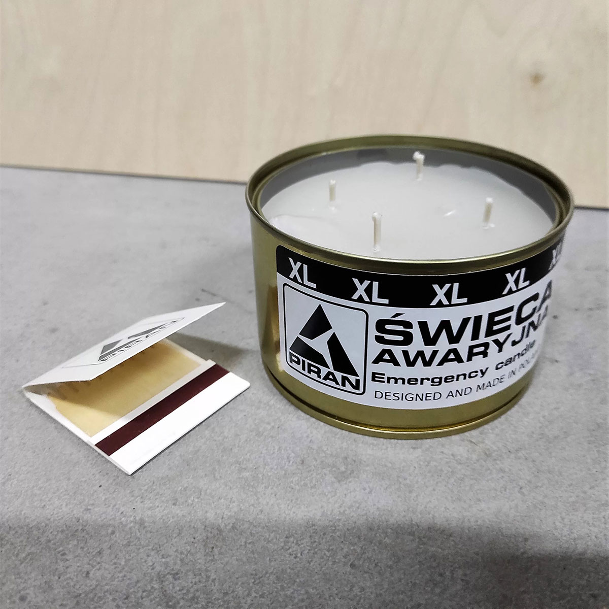 Piran XL emergency candle