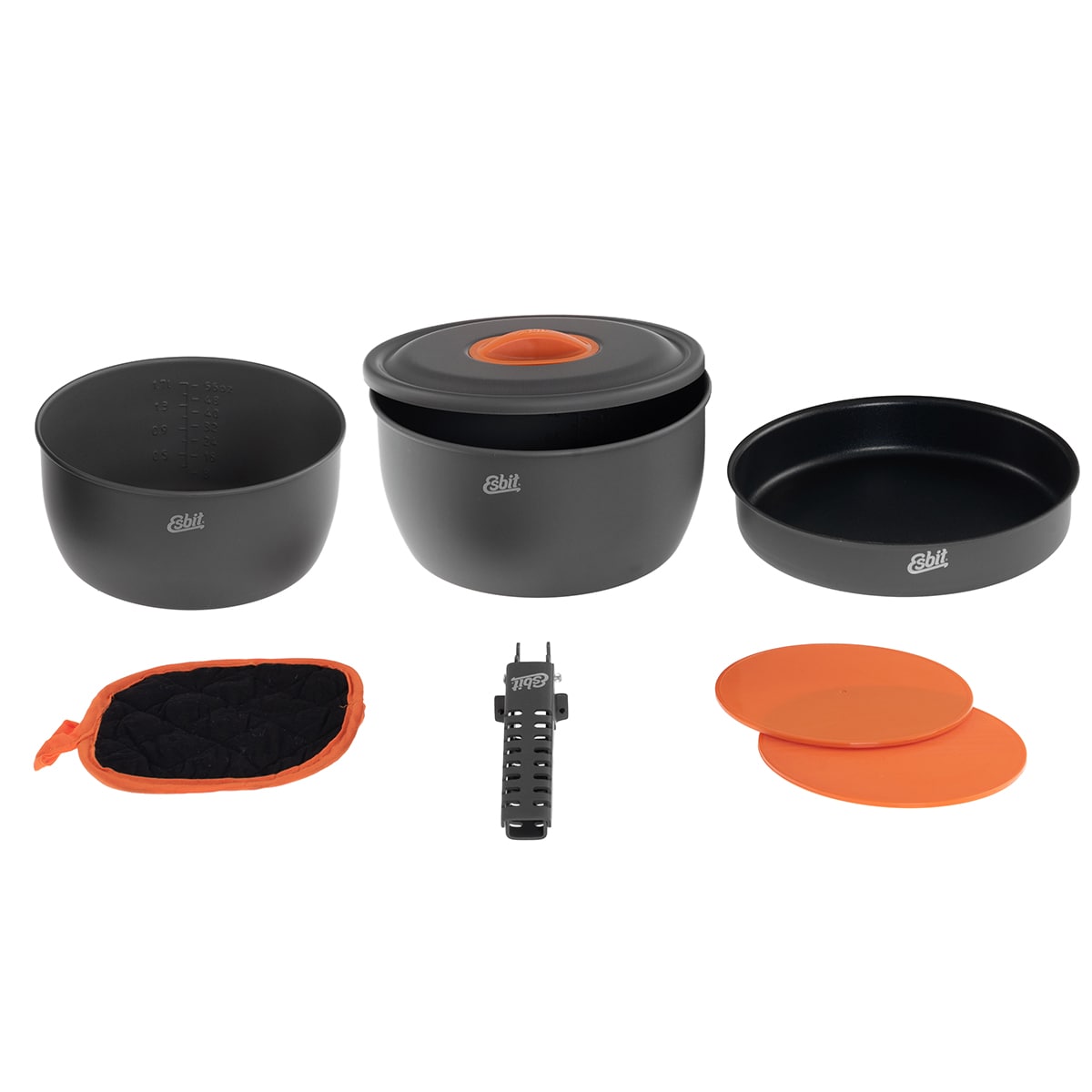 Esbit Alluminum Travel Dishes 3 Set