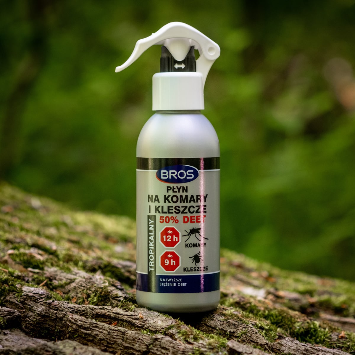 BROS 50% DEET Mosquito and Tick Pump Spray 130ml