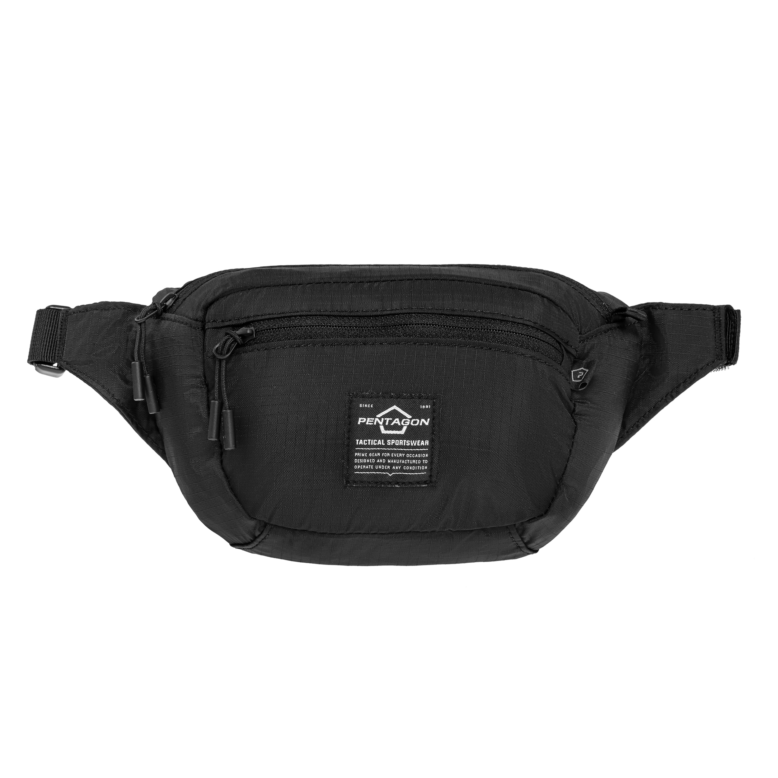 Pentagon Minor Travel Pouch Waist Bag 1.3 l - Black