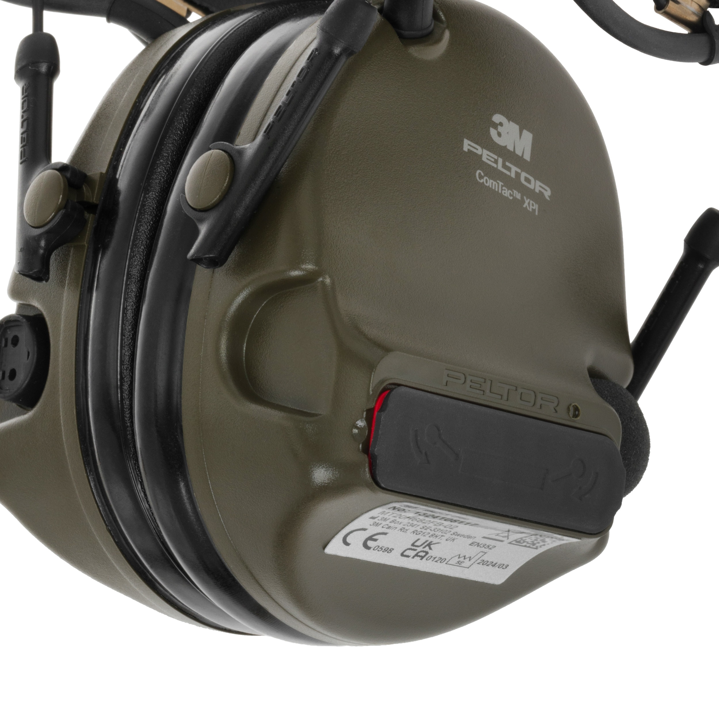 3M Peltor ComTac XPI Active Hearing Protectors - Green