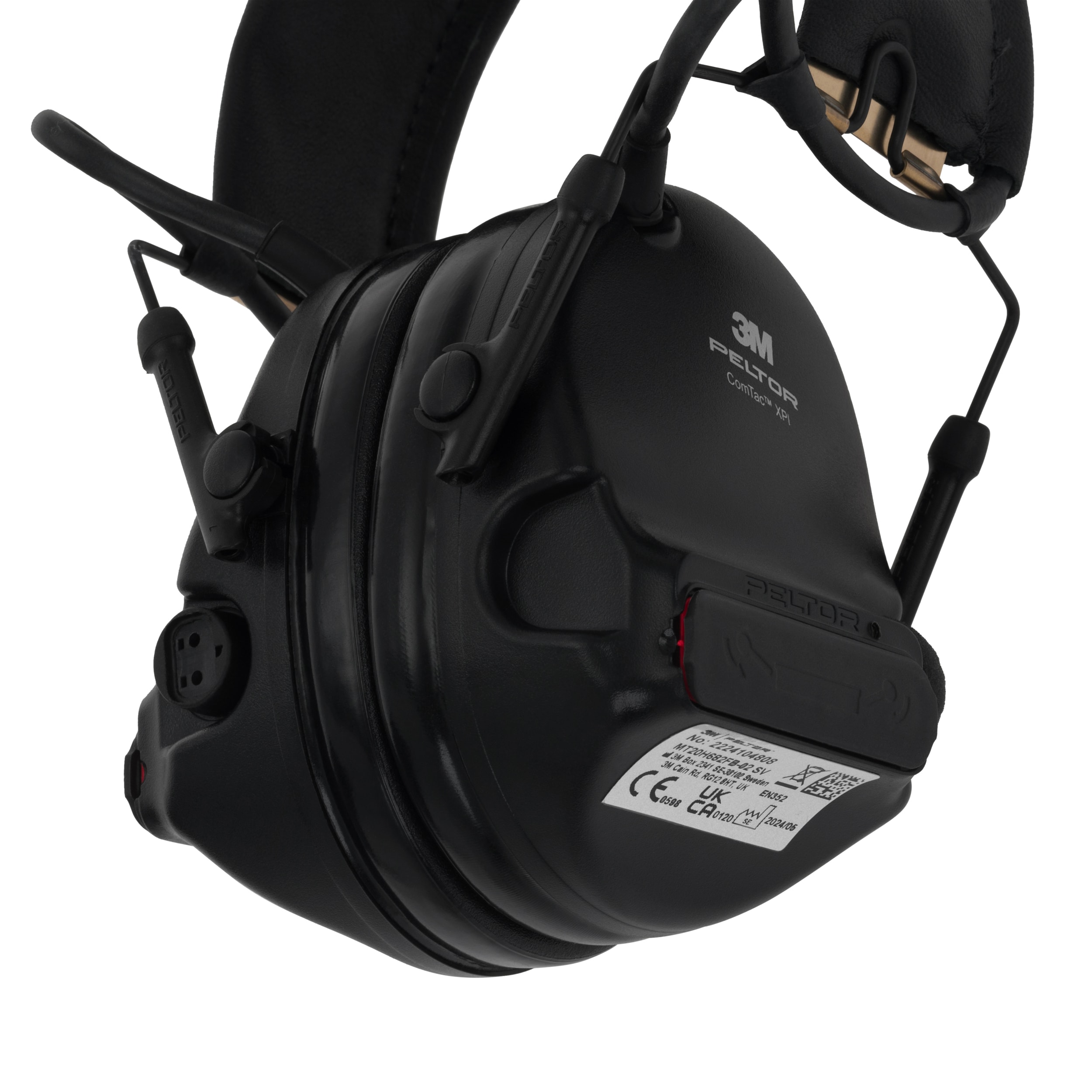 3M Peltor ComTac XPI Active Hearing Protectors - Black