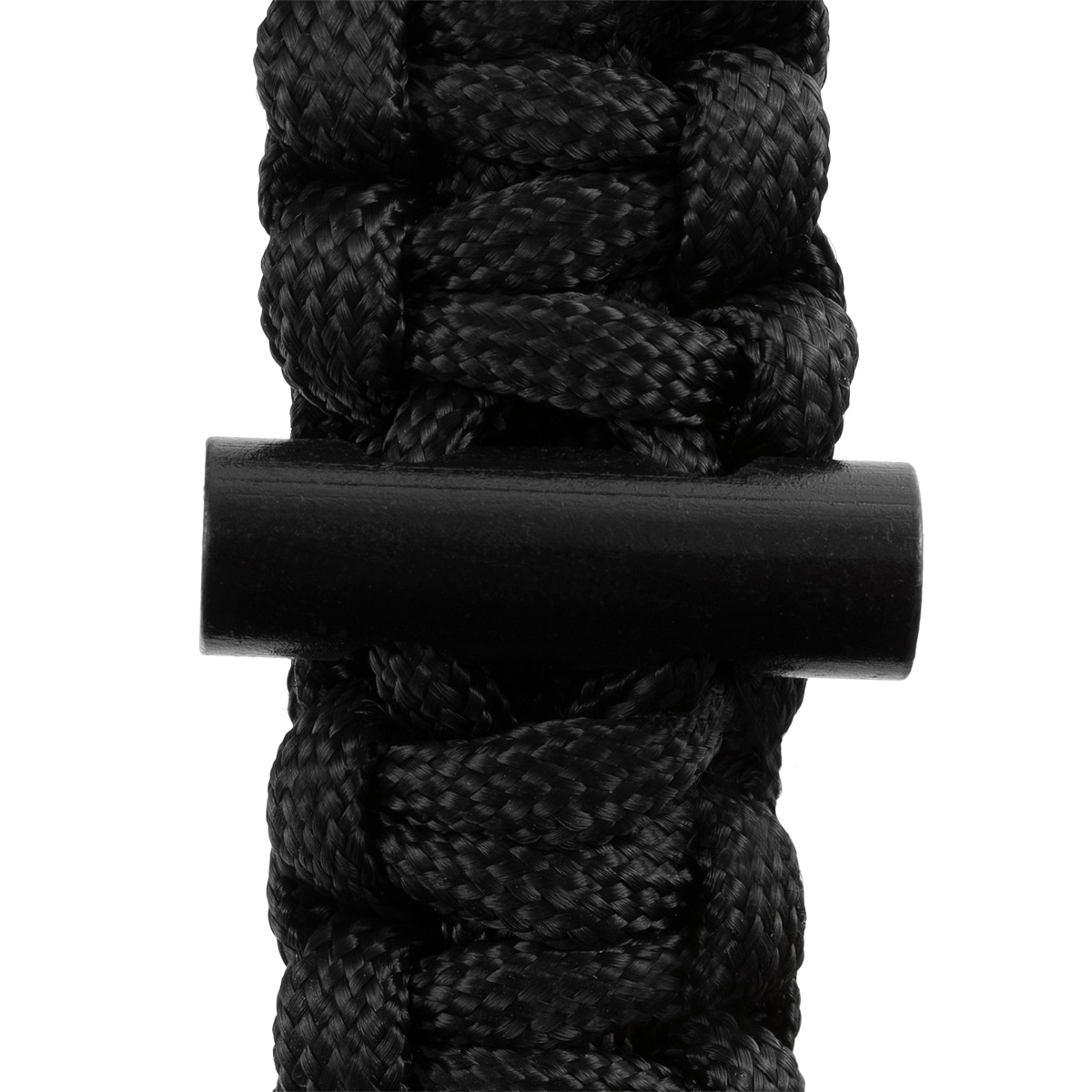 Badger Outdoor Paracord Keychain with flint - Black