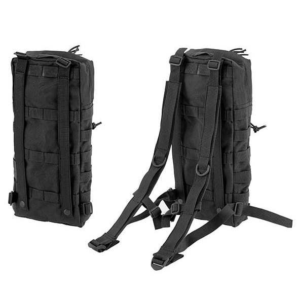 8Fields MOLLE Backpack for Hydration System Black