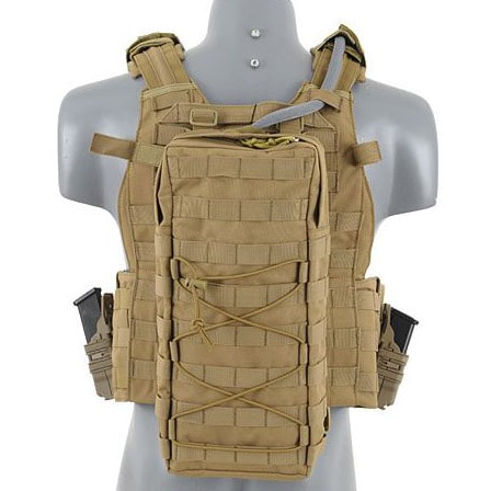 8Fields MOLLE Backpack for Hydration System Coyote