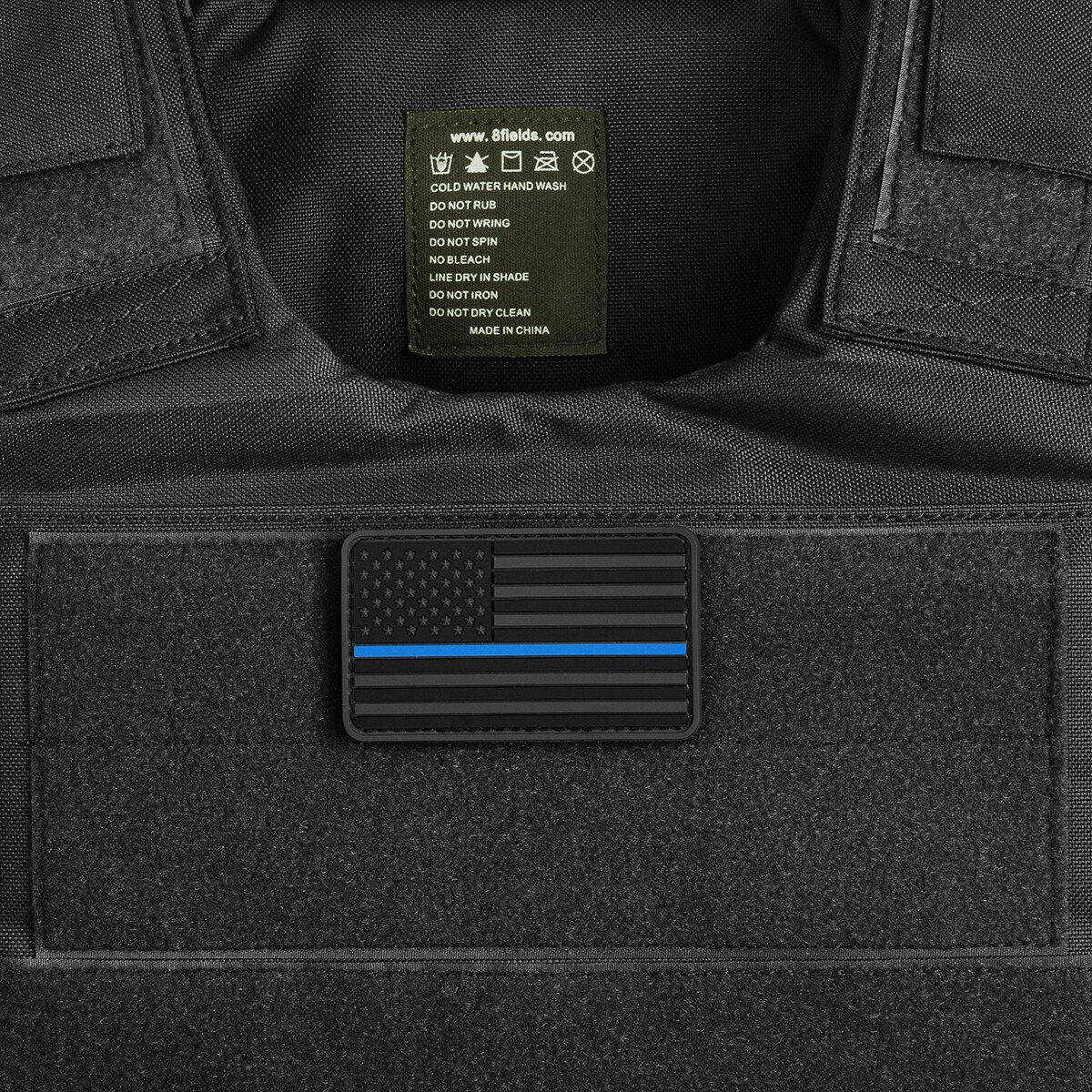 8Fields Delta Soft Body Armor Vest - black