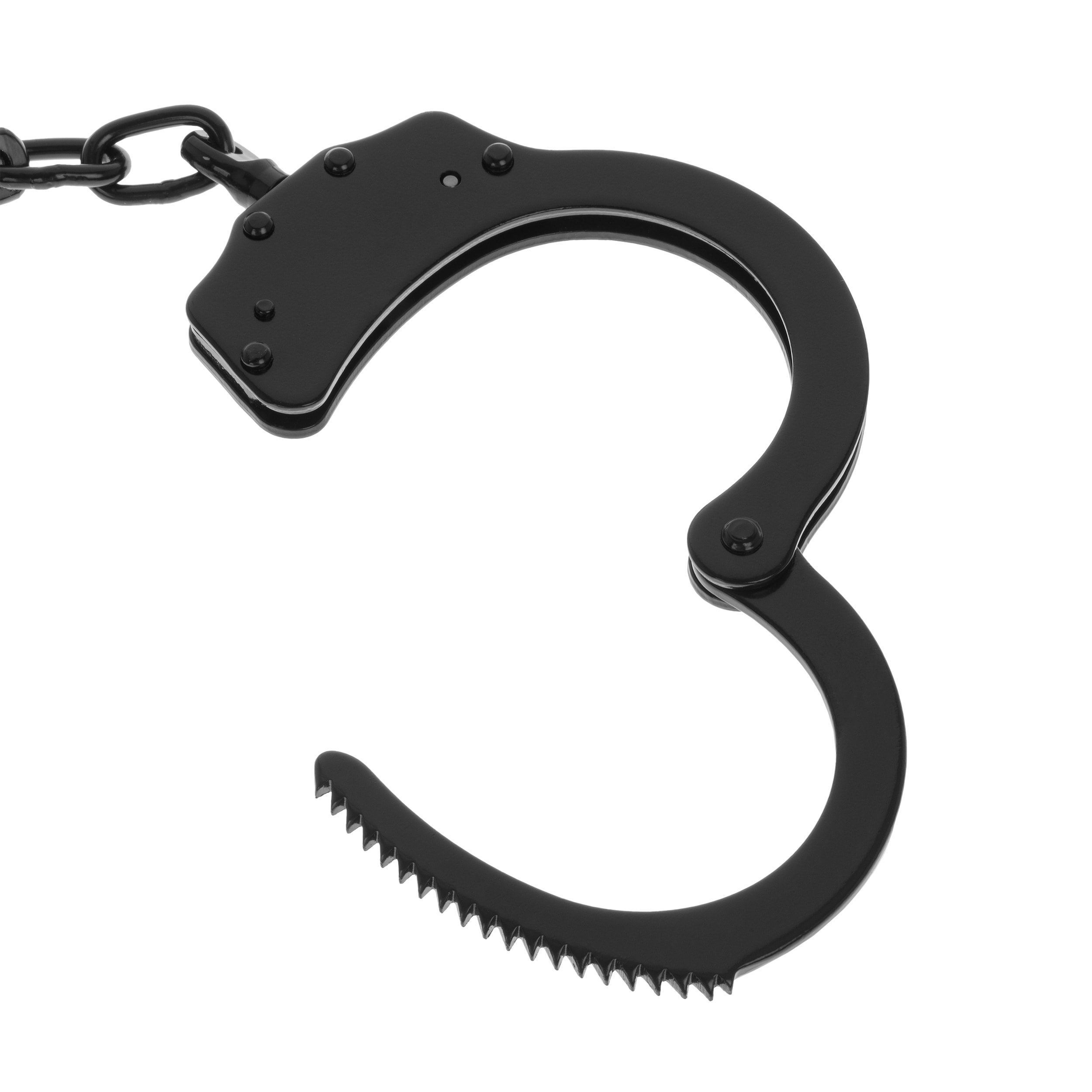 GS Double Lock Chain Handcuffs - Black