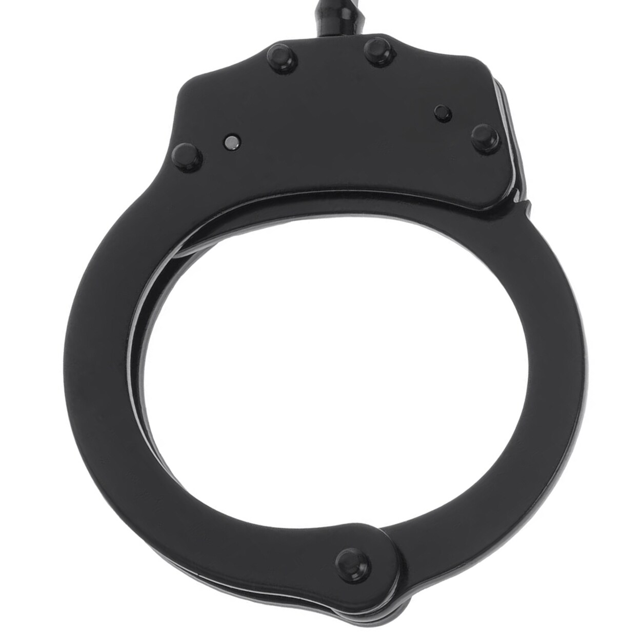 GS Double Lock Chain Handcuffs - Black