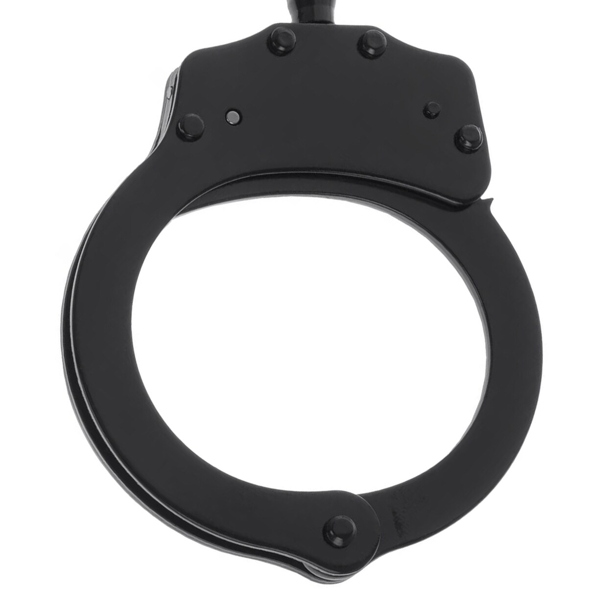 GS Double Lock Chain Handcuffs - Black