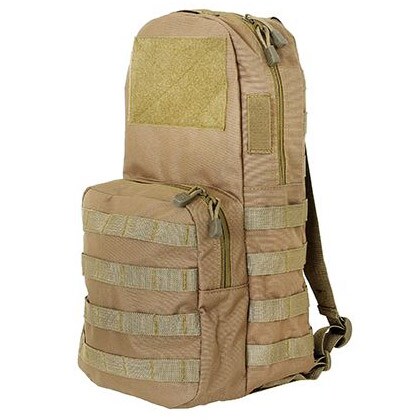 8Fields MOLLE Backpack for Hydration Bladder Coyote