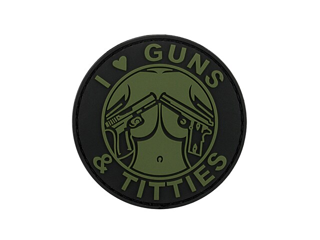 8Fields Guns & Titties PVC 1 Morale Patch