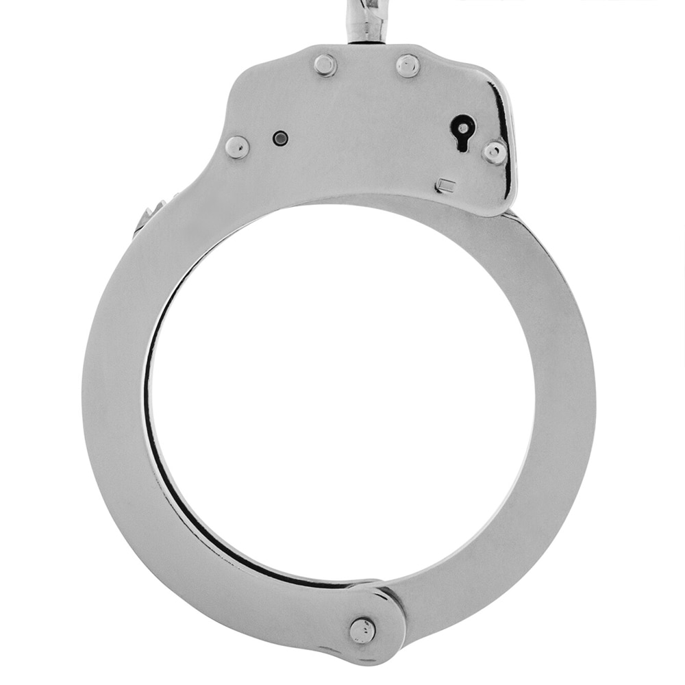 GS nickel plated chain legcuffs