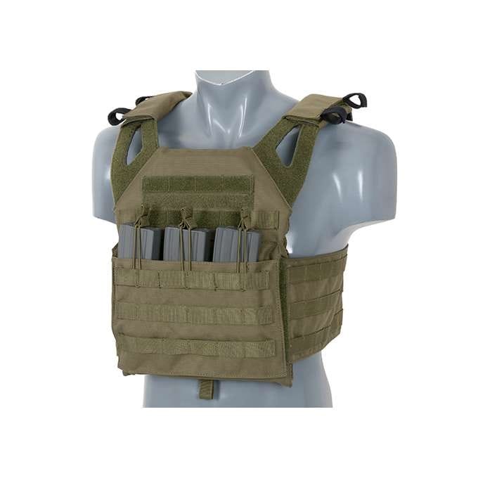 8Fields Jump Plate Carrier Cummerbund Tactical Vest - Olive