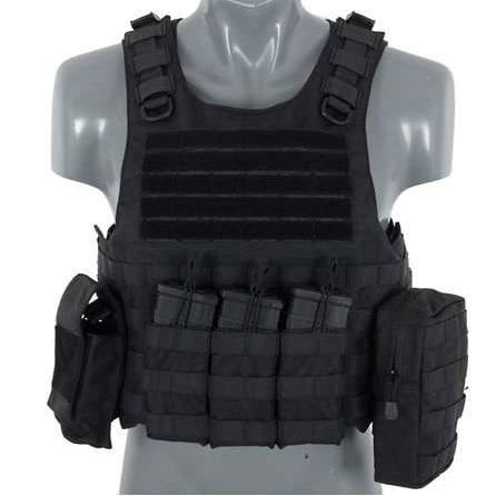 8Fields AAV FSBE V2 Tactical Vest - Black