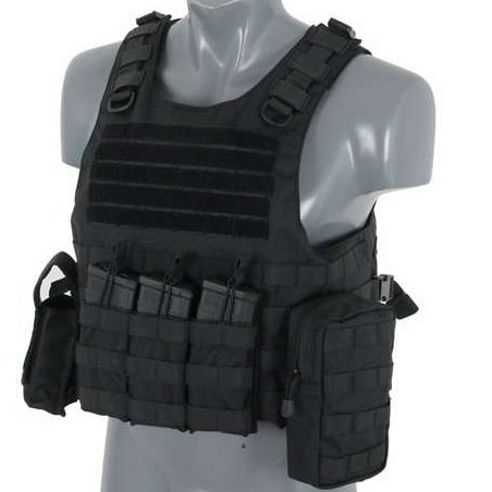 8Fields AAV FSBE V2 Tactical Vest - Black