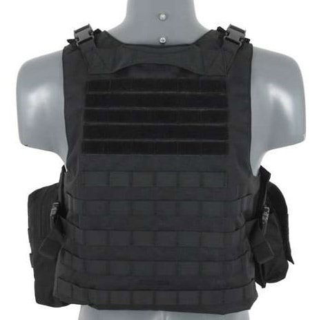 8Fields AAV FSBE V2 Tactical Vest - Black