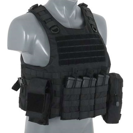 8Fields AAV FSBE V2 Tactical Vest - Black