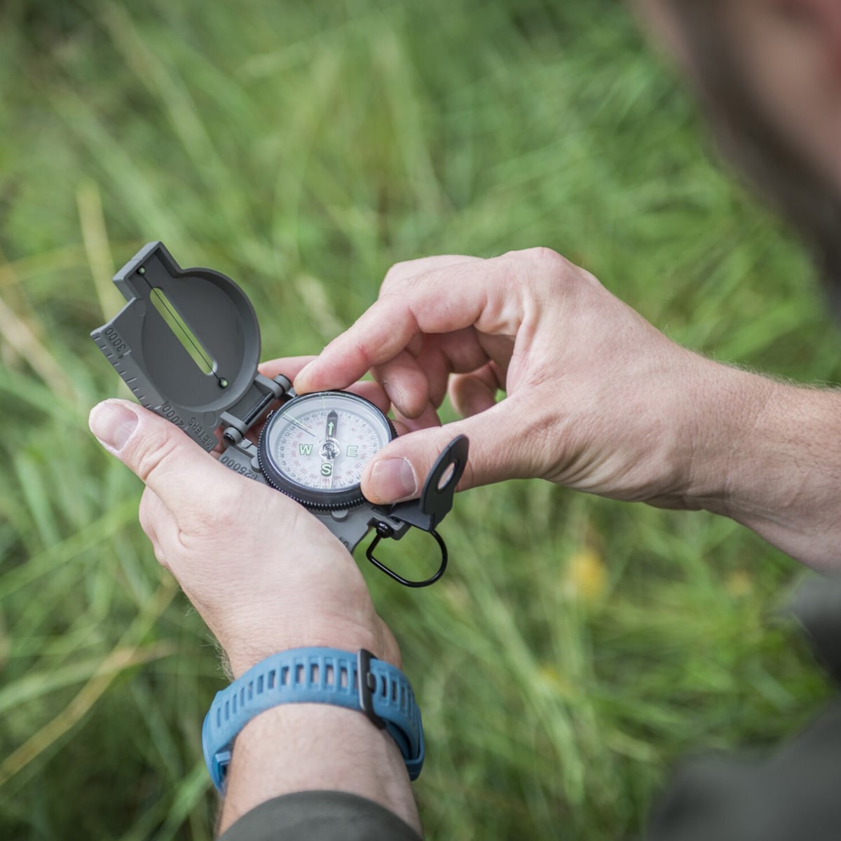 Helikon Ranger MK2 Metal Body compass - Grey