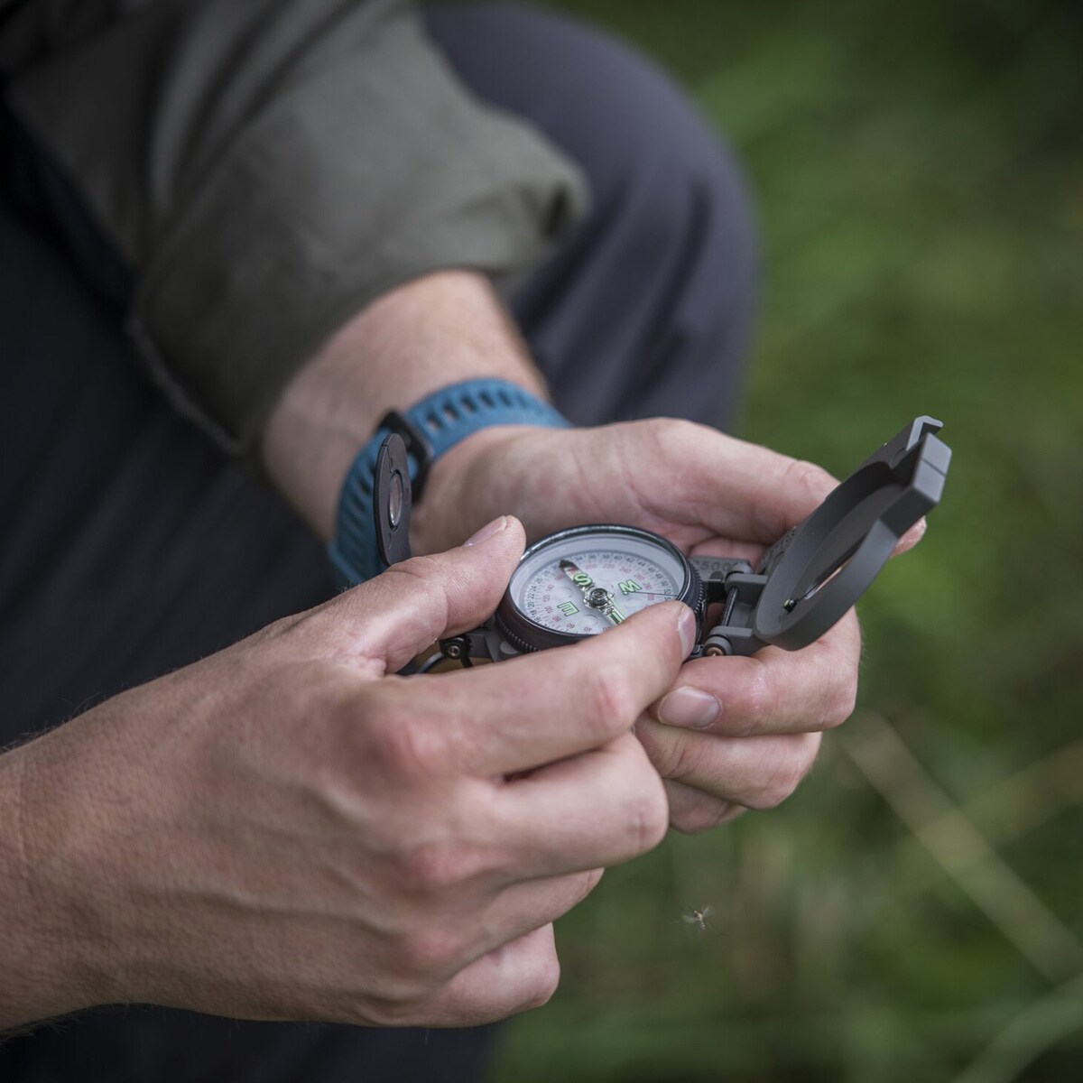 Helikon Ranger MK2 Metal Body compass - Grey