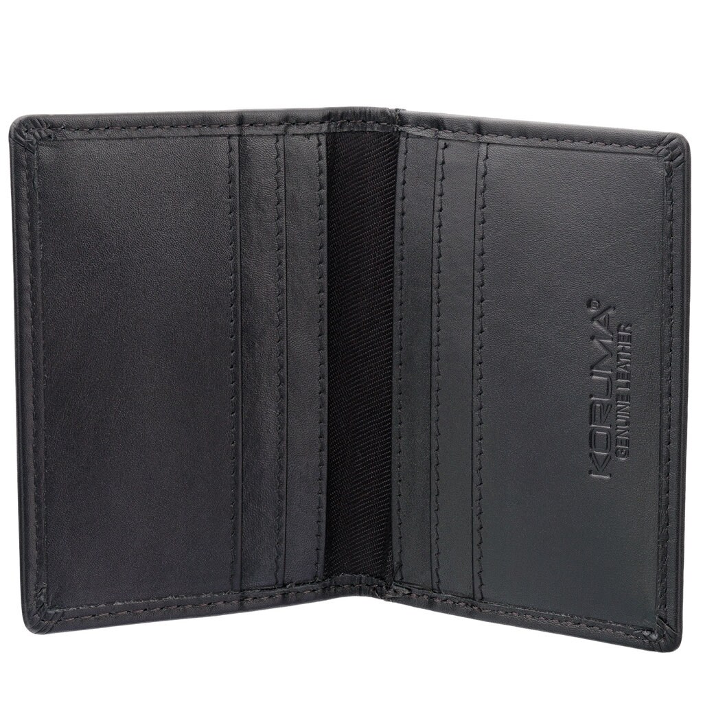 Koruma RFID Stop Protection Leather Pouch with Album for Credit Card