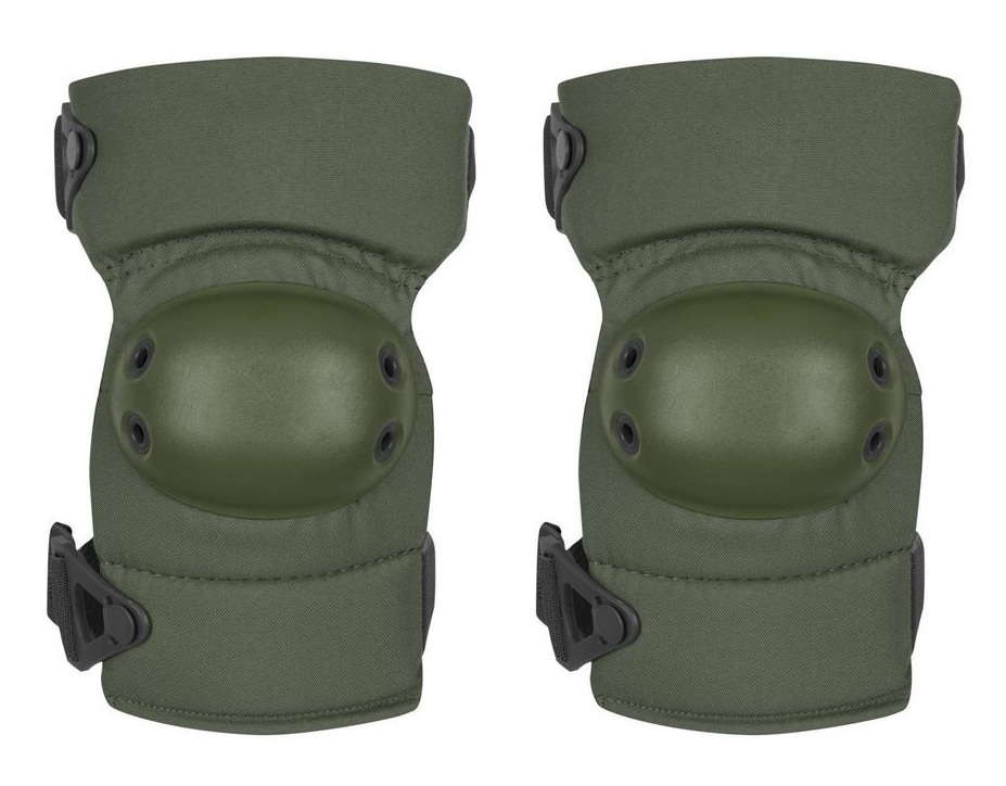 Alta Industries AltaCONTOUR Elbow AltaLOK Pads - Olive Green