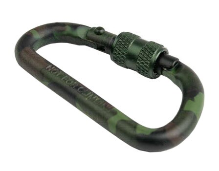 Mil-Tec aluminium Lock Carabiner 80 mm - 2 pcs.