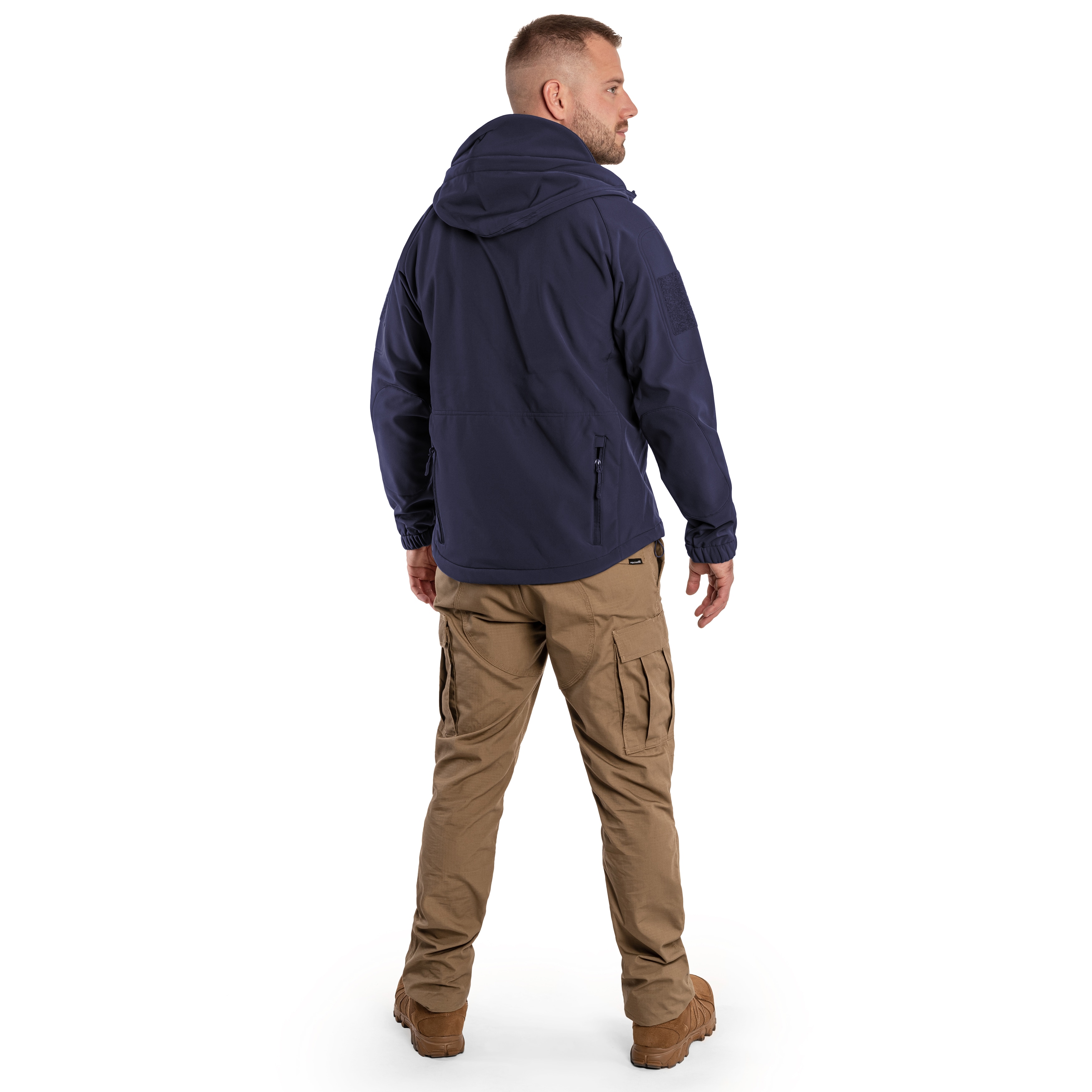 Texar Softshell Falcon Jacket - Navy Blue 