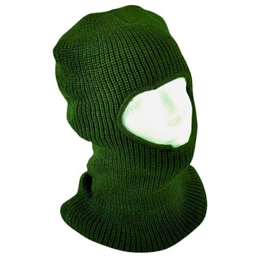 Texar Balaclava with 1 hole - Olive