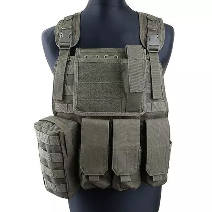GFC MBSS type tactical vest - Olive
