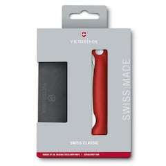 Victorinox Folding Knife, Cutting Board Kit - Red