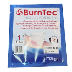 BurnTec Hydrogel Dressing 5x5 cm